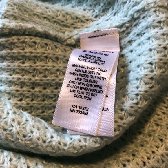 NWOT Joe fresh mint knit sweater - Picture 6 of 6
